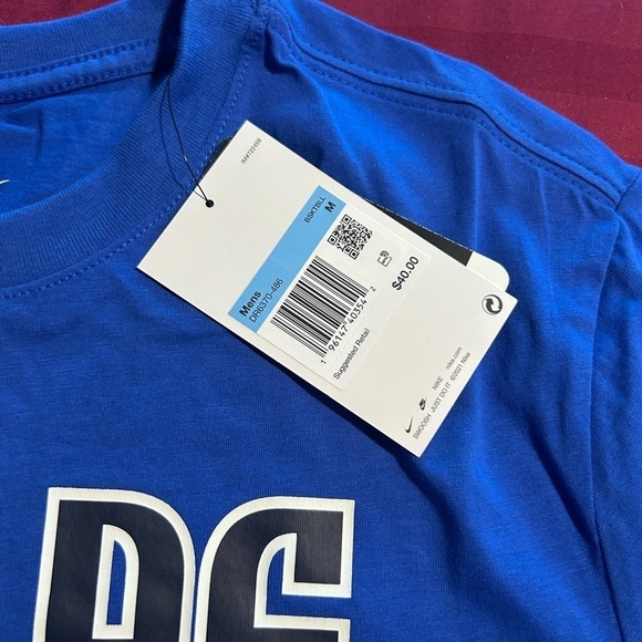 Luka Doncic Dallas Mavericks Nike Icon 2022/23 Name & Number T-Shirt - Blue - Picture 3 of 4